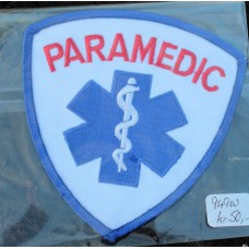 Cloth Sew-On Badge Paramedic.